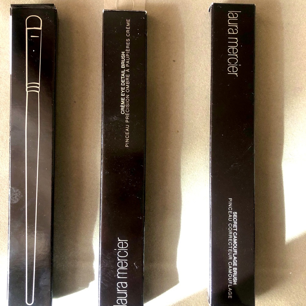Laura Mercier |  eye brush bundle lot of 3 | NWB
